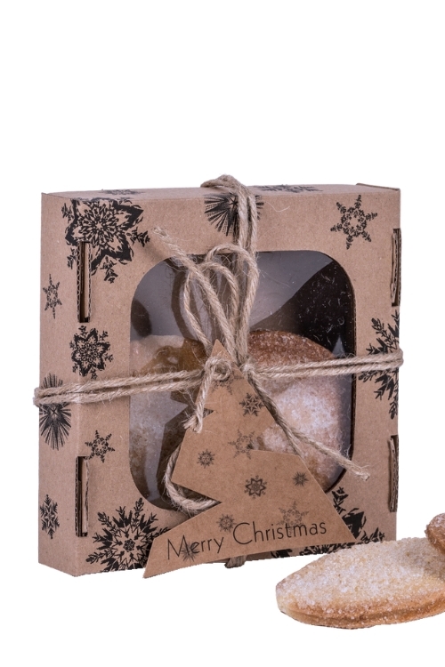 Ciasteczka miodowe Christmas Pasieka Łysoń 100g