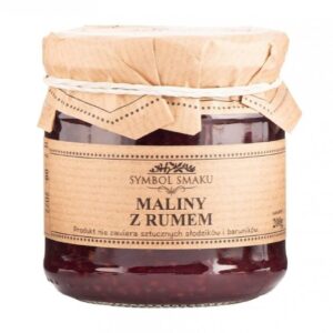 Maliny z rumem Symbol Smaku 200g