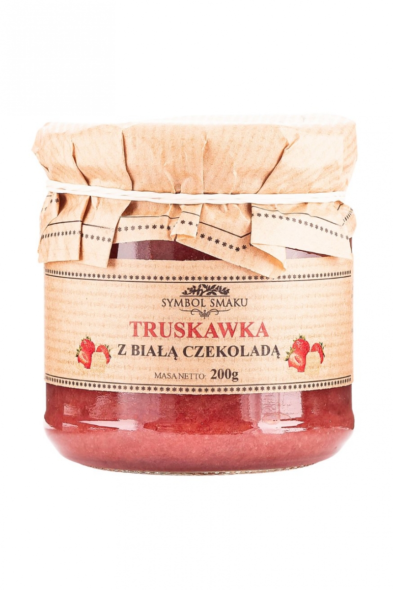 Truskawka z białą czekoladą Symbol Smaku 200g
