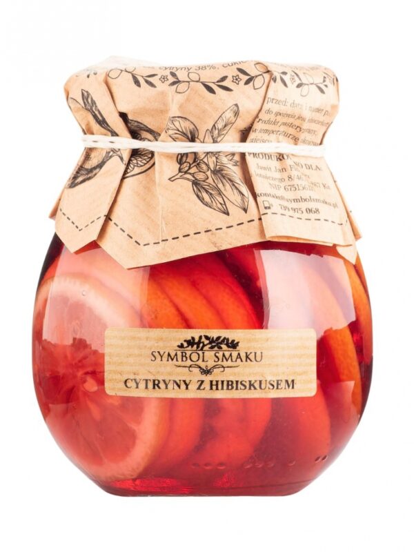 Cytryny z hibiskusem Symbol Smaku 260g