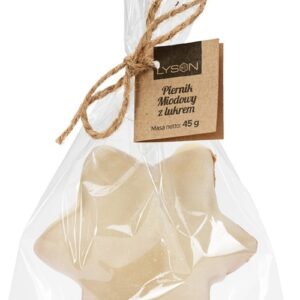 Piernik miodowy gwiazdka z lukrem Pasieka Łysoń 45g