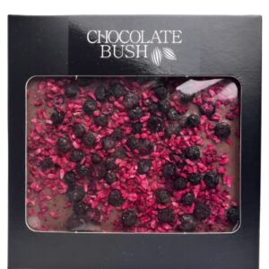 Czekolada mleczna z malinami i jagodami leśnymi Chocolate Bush 85g