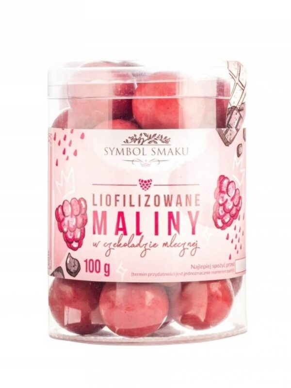 Malina w czekoladzie mlecznej (100 g)