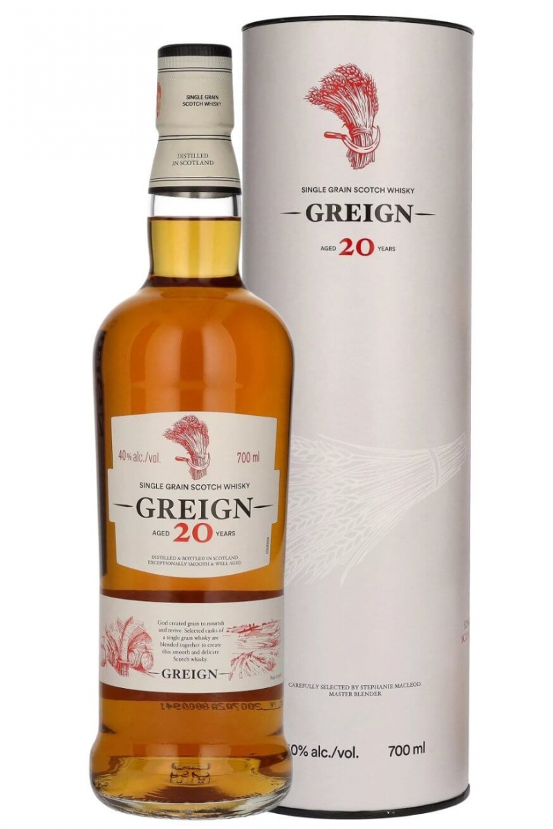 Whisky Greign 20 Years Old Single Grain 0,7l