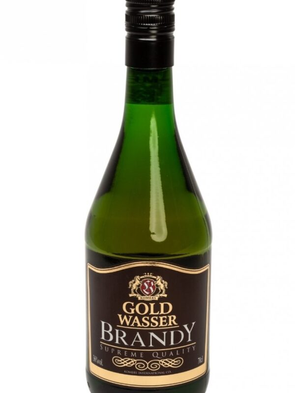 Brandy Gold Wasser 0,7l