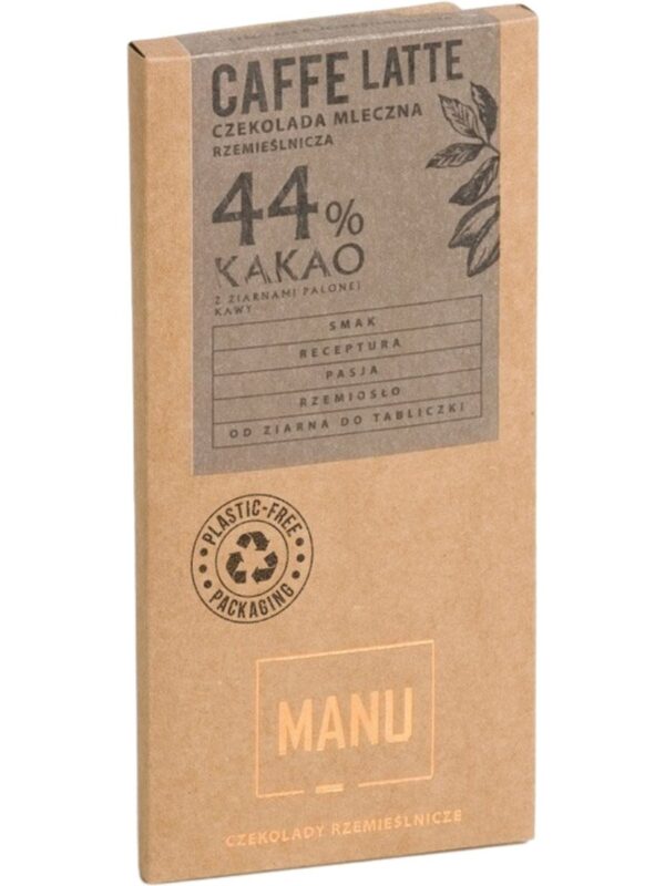 Czekolada MANU Caffe Latte - 44% kakao