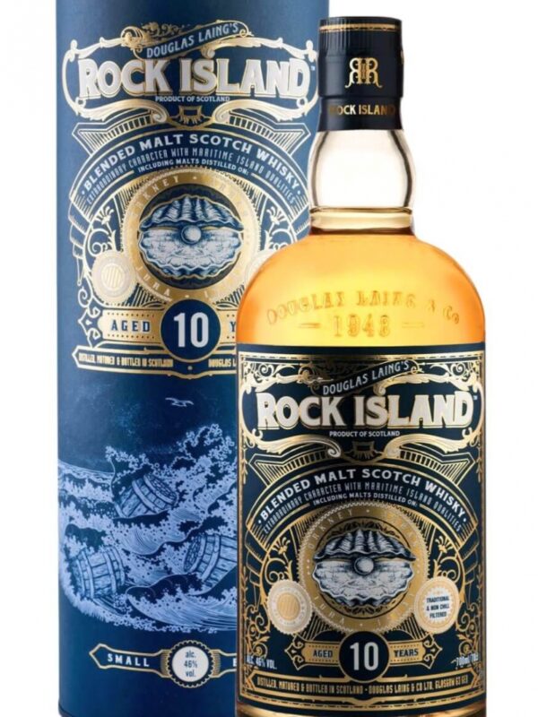 Whisky Rock Island 10 YO Blended Malt 0,7l