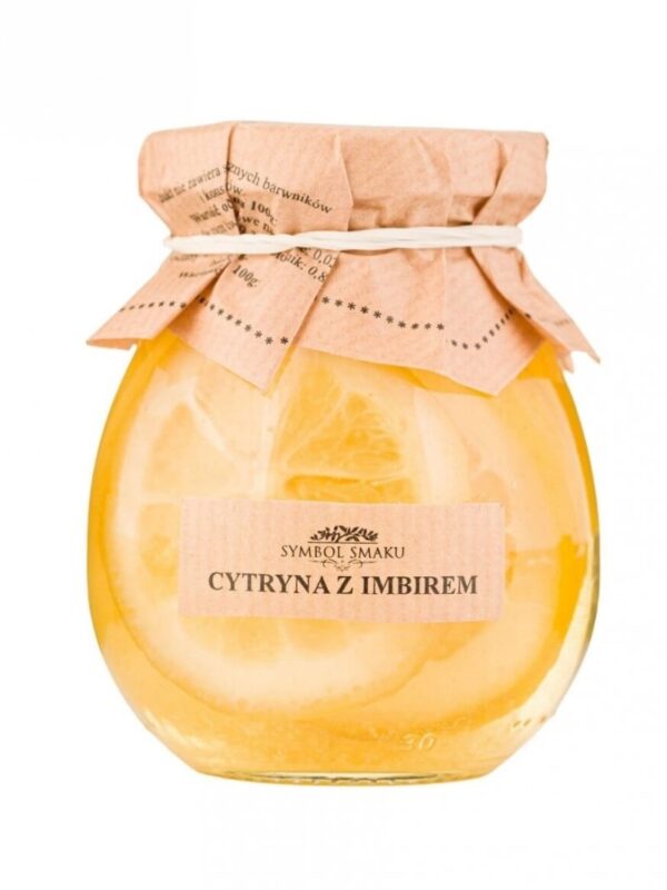 Cytryny w syropie imbirowym Symbol Smaku 260g