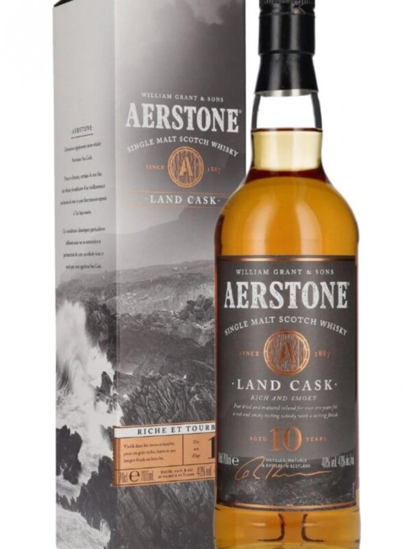 Whisky Aerstone 10 Years Old Land Cask Single Malt 0,7l