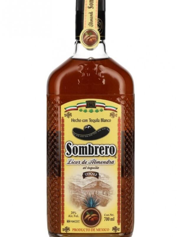 Tequila likier Sombrero Licor de Almendra 0,7l