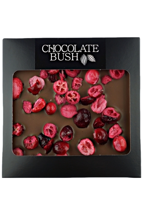Czekolada mleczna z żurawiną Chocolate Bush 85g