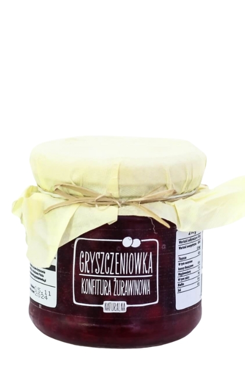 Konfitura żurawinowa Gryszczeniówka 200 g