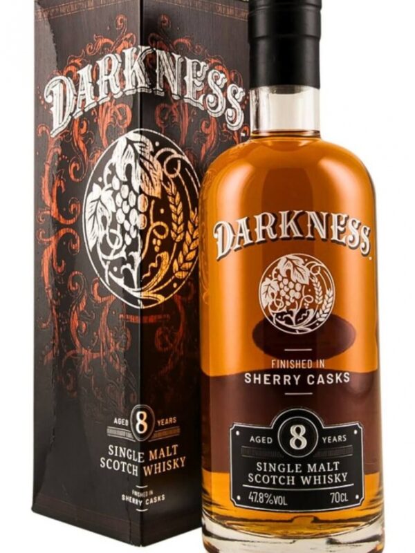 Whisky Darkness 8 YO Single Malt 0,7l
