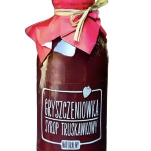 Syrop truskawka 330ml Gryszczeniówka