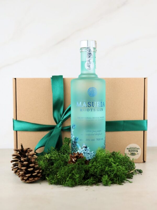 Zestaw prezentowy z ginem "Masuria set"