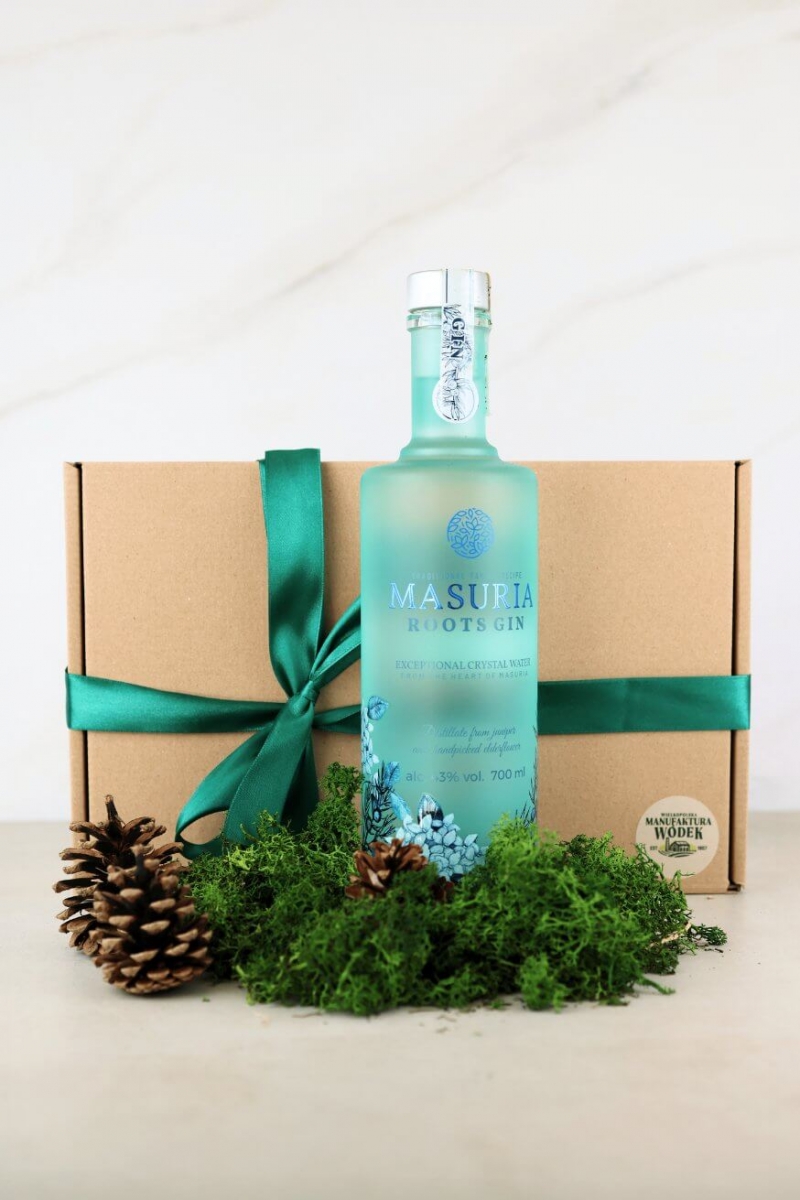 Zestaw prezentowy z ginem "Masuria set"