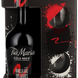 Likier Tia Maria Cold Brew Coffee zestaw ze szklankami 0,7l