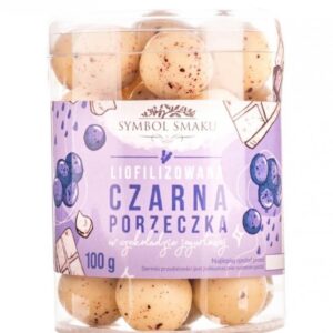 Czarna porzeczka w czekoladzie jogurtowej (100 g)