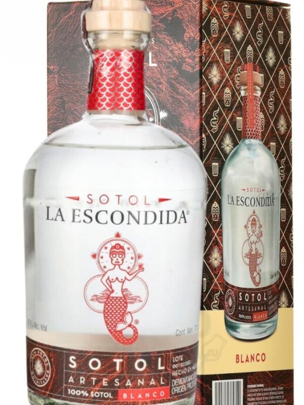 Sotol La Escondida Artesanal Blanco 0,7l