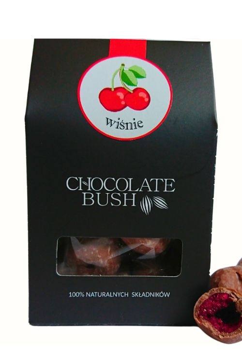 Wiśnia w czekoladzie mlecznej Chocolate Bush 50 g